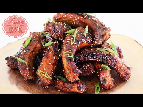 Korean BBQ Pork Ribs : Korean BBQ Recipe at Home - UCIvA9ZGeoR6CH2e0DZtvxzw