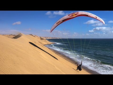 Paragliding Over Sand Dunes in Namibia - UCblfuW_4rakIf2h6aqANefA