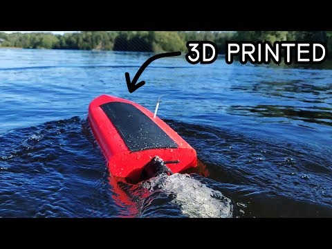 IT'S TOO POWERFUL - 3D Printed RC Boat - UC873OURVczg_utAk8dXx_Uw