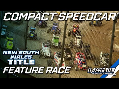 Compact Speedcars | New South Wales Title 2024/25 - Sydney - 20th Feb 2025 | Clay-Per-View - dirt track racing video image