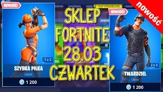 SKLEP FORTNITE 28 03 NOWE SKINY BEJSBOLOWE Szybka Piłka Twardziel Wielki Trzaskacz Home