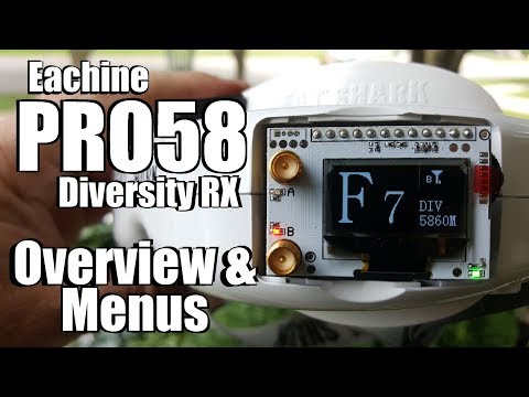 Eachine PRO58 Overview & Menus from Banggood - UC92HE5A7DJtnjUe_JYoRypQ