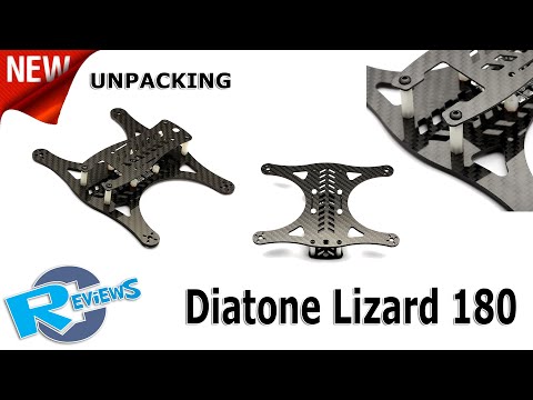 Diatone Lizard 180 Carbon Fiber frame - BangGood - UCv2D074JIyQEXdjK17SmREQ