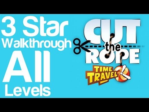 Cut the Rope Time Travel - 3 Star Walkthrough All Levels Worlds 1 thru 6 | WikiGameGuides - UCCiKcMwWJUSIS_WVpycqOPg