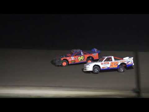 Pro Truck A-Feature at Crystal Motor Speedway, Michigan on 08-27-2022!! - dirt track racing video image