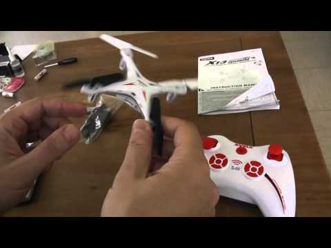 SYMA X13 unboxing and quick testing (Courtesy Geekbuying) - UC_aqLQ_BufNm_0cAIU8hzVg