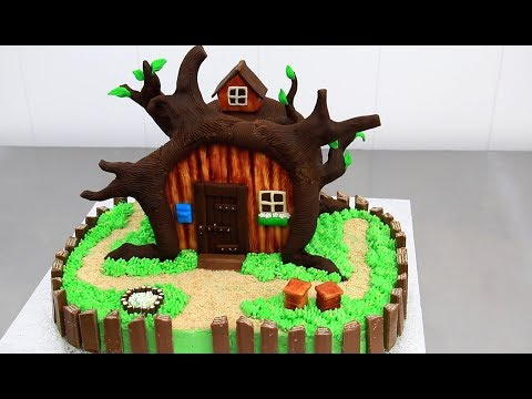 MASHA and the Bear Chocolate Cake - Decorating with Modeling Chocolate by CakesStepbyStep - UCjA7GKp_yxbtw896DCpLHmQ