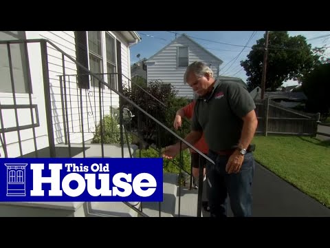 How to Repair a Rusted Wrought Iron Railing | This Old House - UCUtWNBWbFL9We-cdXkiAuJA