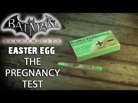 Batman: Arkham City - Pregnancy Test Easter Egg - UCKy1dAqELo0zrOtPkf0eTMw