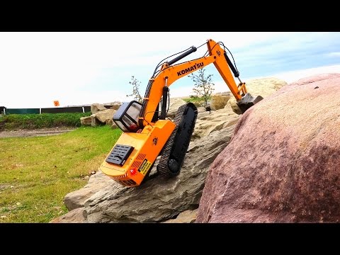 RC ADVENTURES - STUNT DRiViNG - 1/12 Scale Earth Digger 4200XL Excavator - UCxcjVHL-2o3D6Q9esu05a1Q