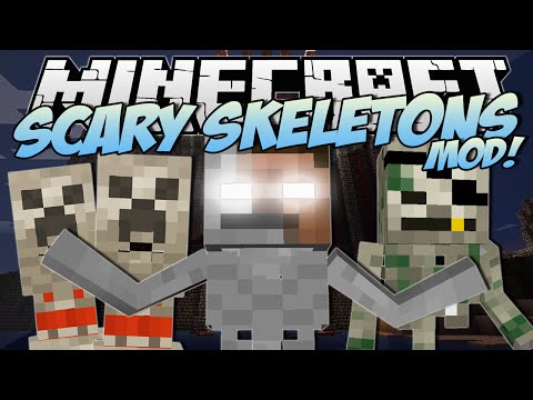 Minecraft | SCARY SKELETONS MOD! (Meet SKELEBRINE!!) | Mod Showcase - UCS5Oz6CHmeoF7vSad0qqXfw