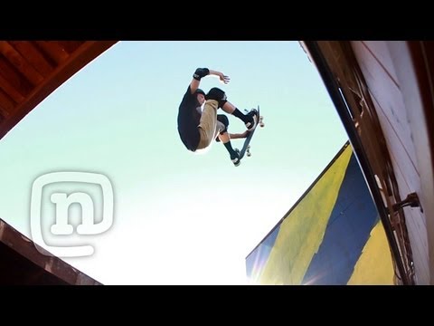 Jeff King's Monster Skateboard Quarterpipe Through The Roof! Raw N' Real - UCsert8exifX1uUnqaoY3dqA