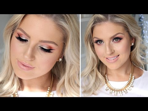 My Birthday Hair & Makeup Tutorial! ♡ Glitter, Pink & Peach! - UCMpOz2KEfkSdd5JeIJh_fxw