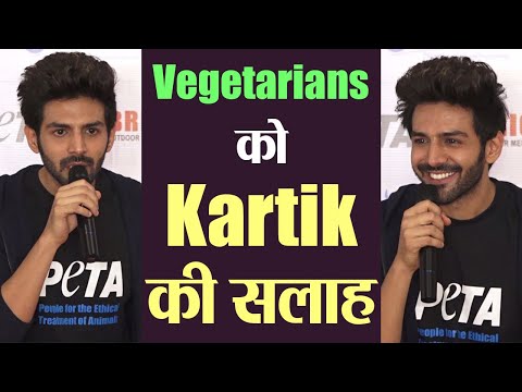 Video - Bollywood Star Kartik Aaryan speaks on Benefits of Vegetarian food as he becomes New Face of PETA India