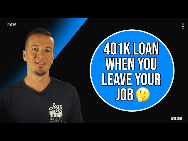 How to Repay a 401k Loan After Leaving a Job