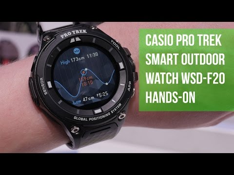 Casio Pro Trek Smart Outdoor Watch WSD-F20 Hands-on - UCwPRdjbrlqTjWOl7ig9JLHg