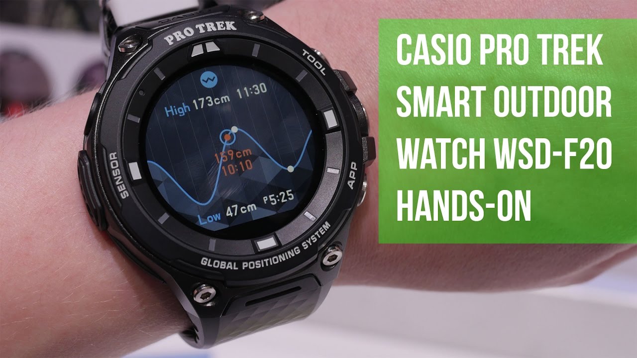 casio pro trek smart f20