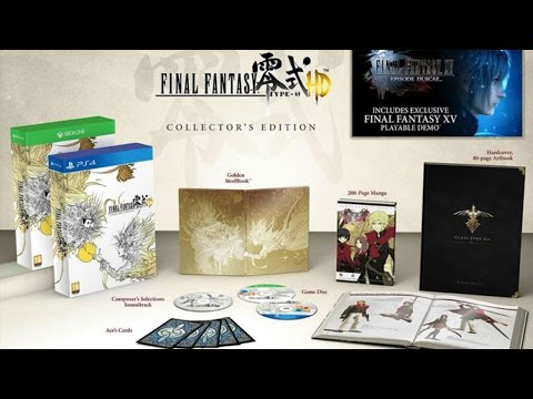 Final Fantasy Type-0 HD Collector's Edition Unboxing - UCKy1dAqELo0zrOtPkf0eTMw