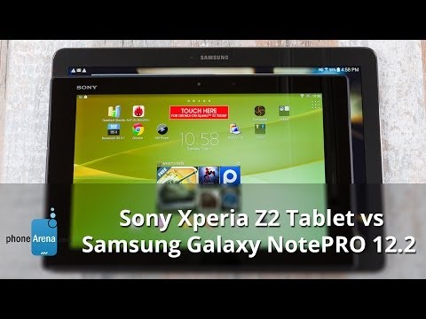 Sony Xperia Z2 Tablet vs Samsung Galaxy NotePRO 12.2 - UCwPRdjbrlqTjWOl7ig9JLHg