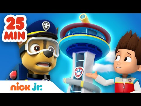 PAW Patrol | 30 minuten lang PAW Patrol Uitkijktorenmissies! | Nick Jr.