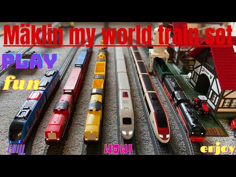 Train set from märklin my World