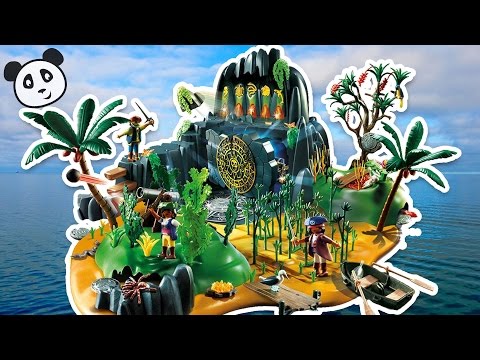 PLAYMOBIL deutsch Piraten Abenteuerschatzinsel - Pandido TV