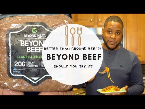 Beyond Beef Taste Test & Reaction HONEST Review - Beyond Meat Beef | Vegan Ground Beef #Vegan FOOD