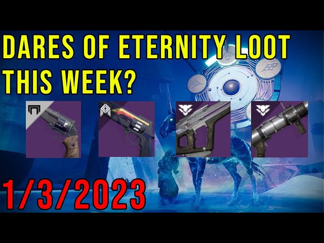 Destiny 2 Dares Of Eternity Loot Pool - This Week November 2022