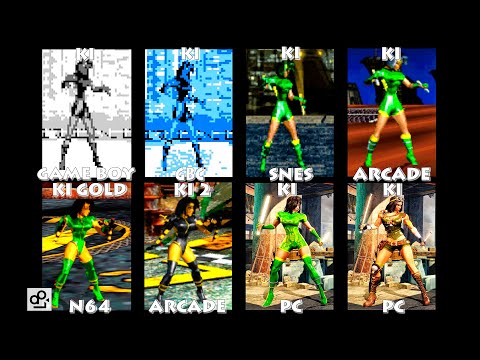 Killer Instinct ORCHID Graphic Evolution 1994-2016 | GB GBC SNES N64 ARCADE PC | PC ULTRA - UCwGyYaPscnwhXEpNdQOuG4g