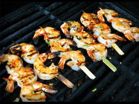 Fiery Caribbean Scotch Bonnet Honey Grilled Shrimp. - UCJPL-KaRXesxML5G4xrfUAg