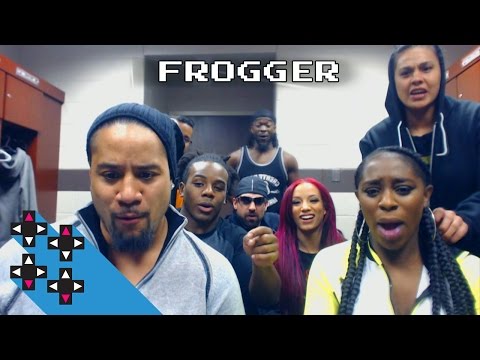 JIMMY USO & NAOMI DOMESTIC LAUNDRY FROGGER BATTLE — Gamer Gauntlet - UCIr1YTkEHdJFtqHvR7Rwttg