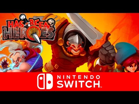 Has-Been Heroes - Nintendo Switch Reveal Trailer - UCUnRn1f78foyP26XGkRfWsA