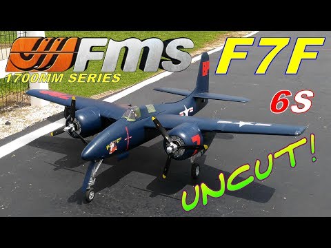 FMS F7F TIGERCAT 6s 1700mm Flight Demo Triple Creek R/C 6-10-2017 - UCdnuf9CA6I-2wAcC90xODrQ