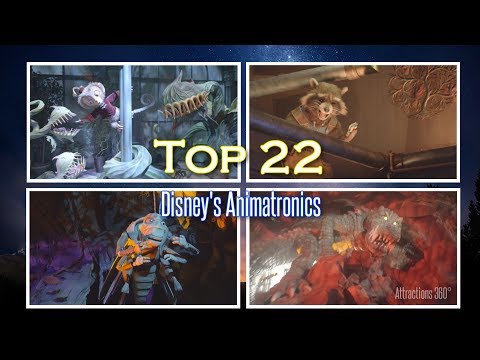 [4K] Top 22 Disney's Animatronics from Disney Parks Around the World - UCbDGvfJHf0r_WjS9voB8POA