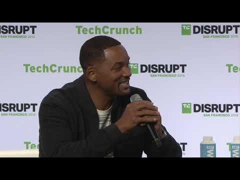 Will Smith on the TechCrunch Disrupt main stage - UCCjyq_K1Xwfg8Lndy7lKMpA