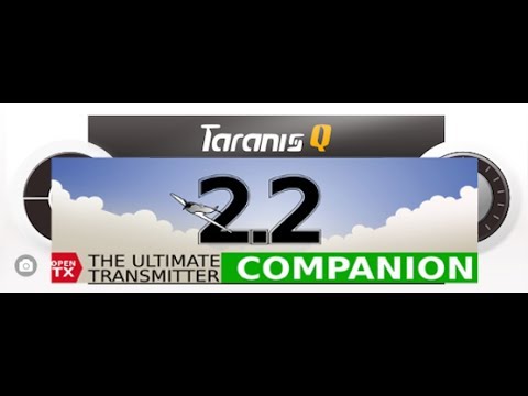 Taranis Q X7 Quick Start - Downloading & Installing Companion OpenTX 2.2 & SD Card (Audio, Sound) - UCKMobPG5ZfOUxEMcUnLmEhg
