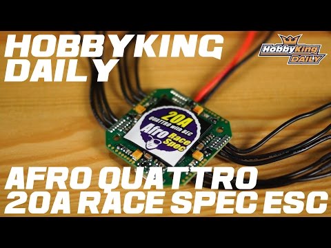 Afro Race Spec 20A Compact Quattro ESC - HobbyKing Daily - UCkNMDHVq-_6aJEh2uRBbRmw