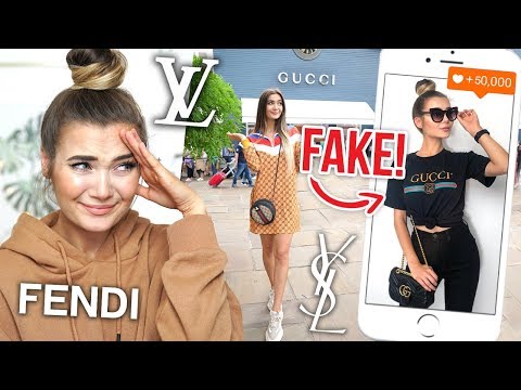 I WORE FAKE DESIGNER CLOTHING FOR A WEEK... *EMBARRASSING* - UCBKFH7bU2ebvO68FtuGjyyw