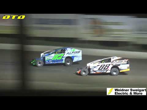 Grandview Speedway | Modified Feature Highlights | 7/30/22 - dirt track racing video image