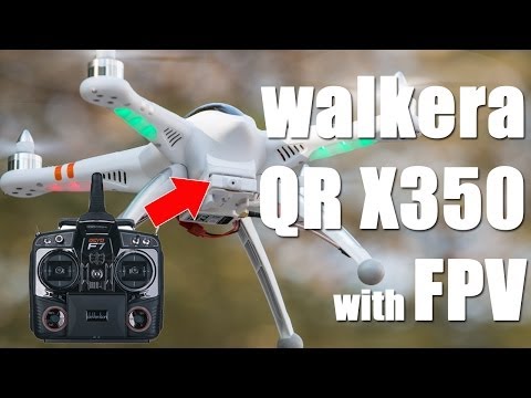 Walkera QR X350 GPS Drone with FPV (2.4Ghz RTF Edition) - HeliPal.com - UCGrIvupoLcFCW3CIKvfNfow
