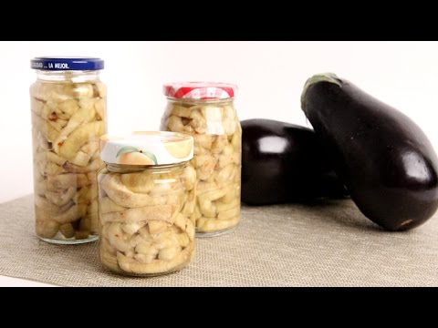 Preserved Italian Eggplant Recipe - Laura Vitale - Laura in the Kitchen Episode 999 - UCNbngWUqL2eqRw12yAwcICg