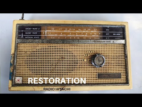 1962 Model Radyo restorasyonu