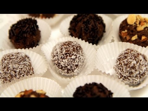 Coconut Chocolate Balls Recipe (Gluten Free & No Bake Cookies) - CookingWithAlia - Episode 223 - UCB8yzUOYzM30kGjwc97_Fvw