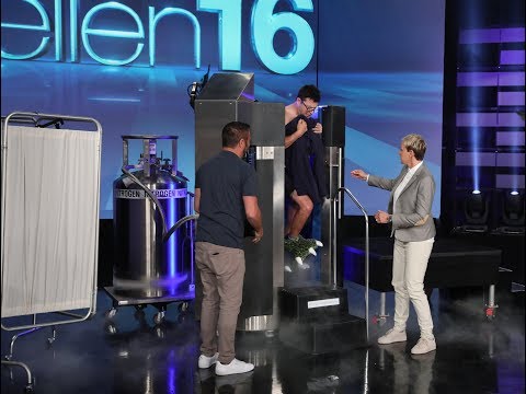 Ellen Shocks Andy to the Core with a Surprise Cryotherapy Session - UCp0hYYBW6IMayGgR-WeoCvQ