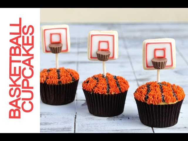 How to Make Basketball Cupcakes