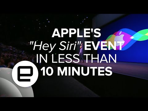 Apple's "Hey Siri" Event in Less Than 10 Minutes - UC-6OW5aJYBFM33zXQlBKPNA