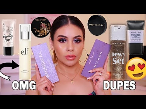 TOP 10 NEW DRUGSTORE DUPES FOR POPULAR HIGH END MAKEUP: YOU NEED THESE PRODUCTS! | JuicyJas - UCqTR5f7YkGro3cPv23SqcqQ