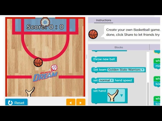 Code.org’s New Basketball Game is a Slam Dunk!