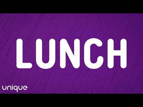 Billie Eilish - Lunch (Lyrics)