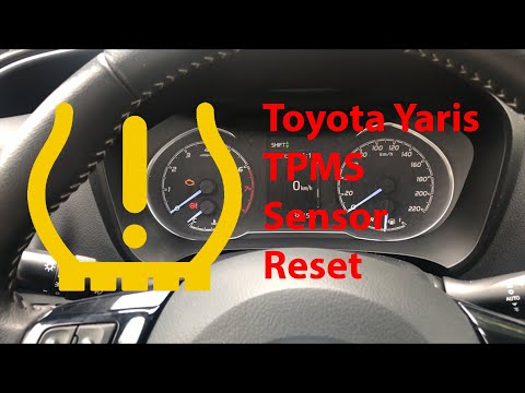 Come Resettare La Spia Tpms Della Toyota Yaris Toyota Yaris Xp